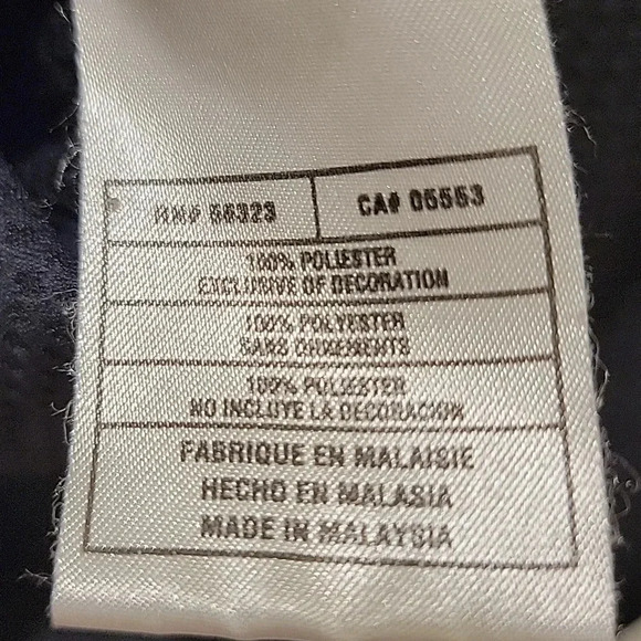 NikeFit Dry 3/4 Zip Black Pullover Size XXL - Picture 3 of 7